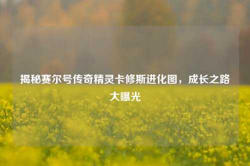 揭秘赛尔号传奇精灵卡修斯进化图,成长之路大曝光