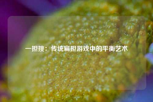 一担挑:传统扁担游戏中的平衡艺术