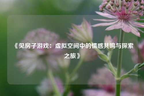 《见房子游戏：虚拟空间中的情感共鸣与探索之旅》