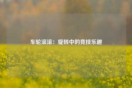 车轮滚滚:旋转中的竞技乐趣