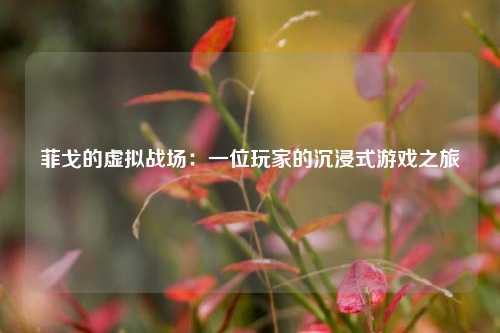 菲戈的虚拟战场:一位玩家的沉浸式游戏之旅